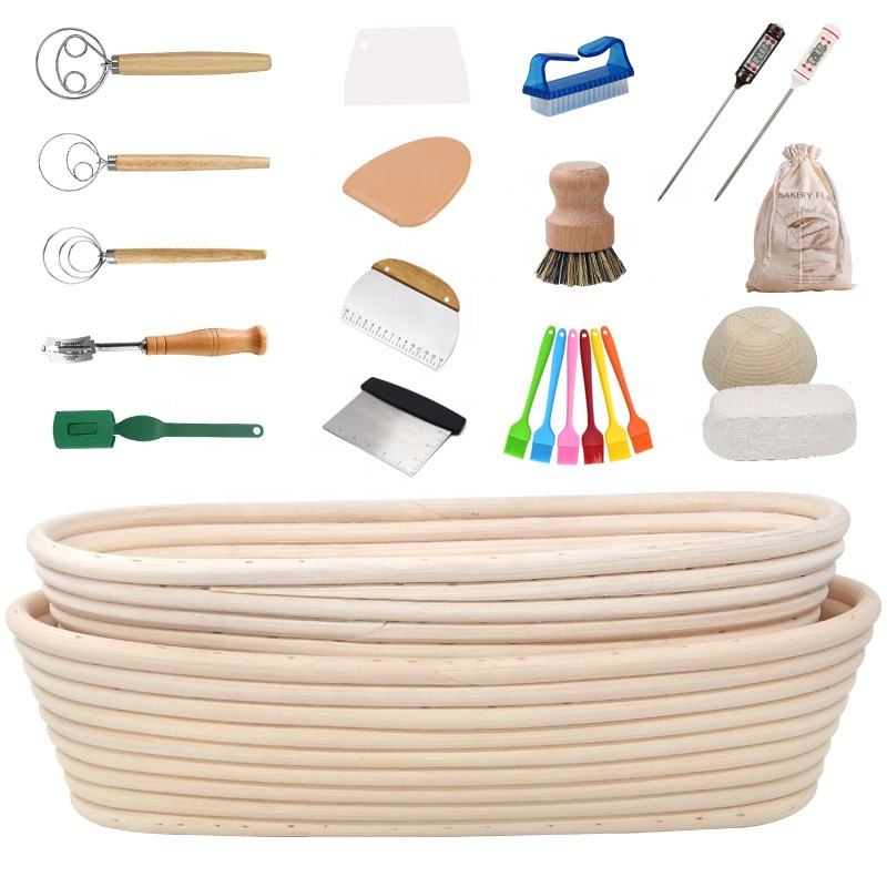 Bath Room Basket Stainless Steel Corrosion Proof Banneton Bread Banneton Basket, Oval Banneton Basket 5 Inch