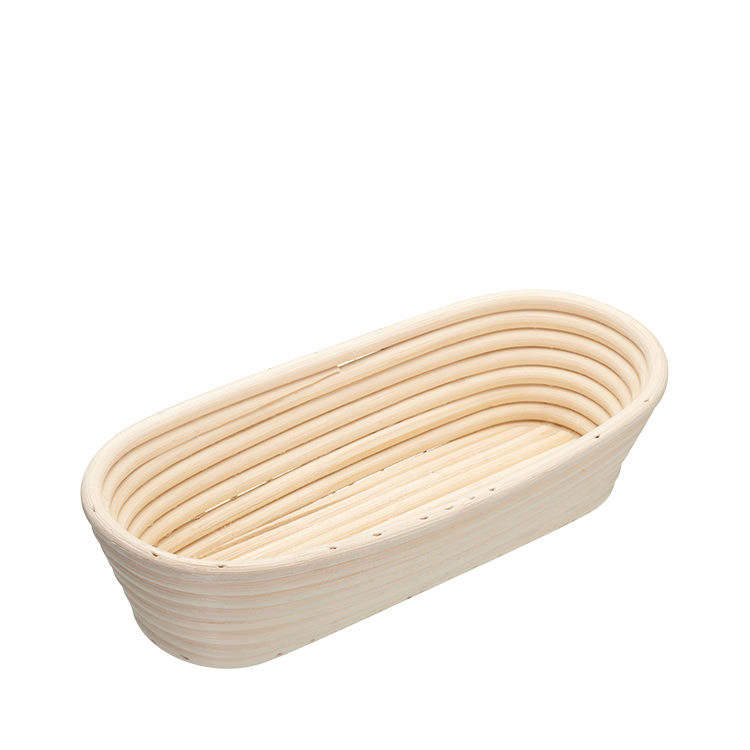 Rattan Basket for Bread Baking Storage Baskets Oval Shape Banneton Bread Proofing Basket, Sourdough Brotform Natural DIY