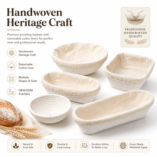 Customized OEM Detachable Cotton Lining Food Grade Dough Fermentation Anti Counterfeiting Baking Pastry Tools