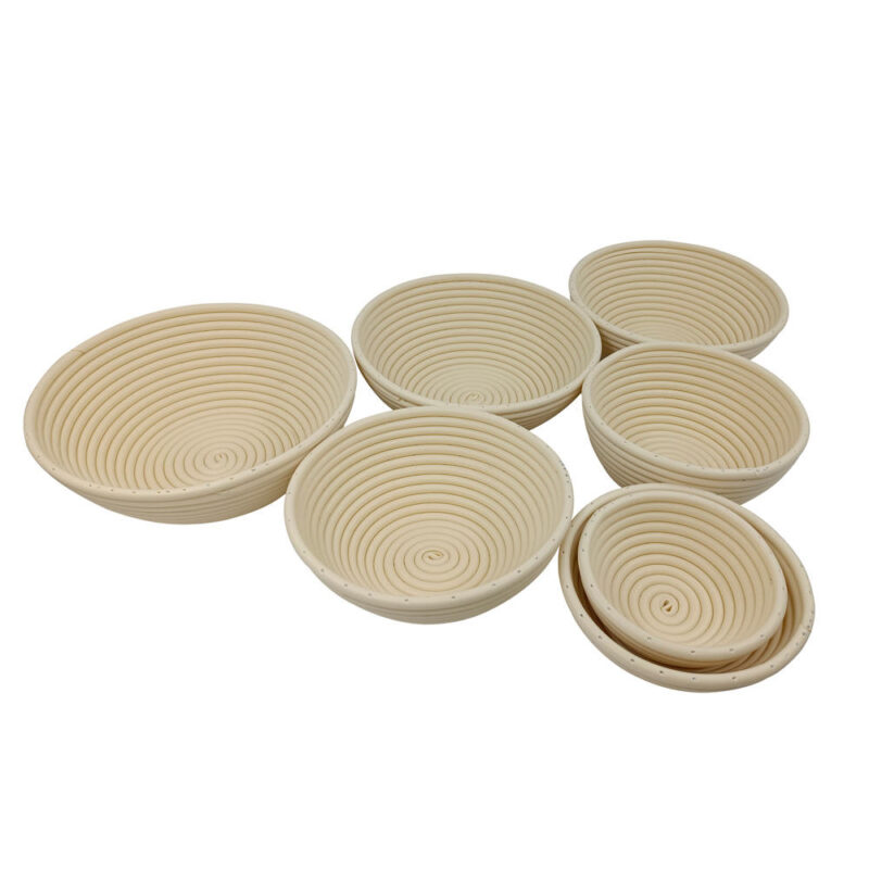 Round French Bread 10 Inch Proofing Basket Ekmek Sepeticustomized Handmade Bread Proofing Basket Rattan