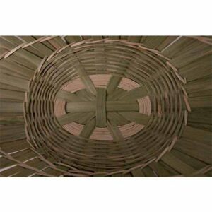 Home Decor Bamboo Basket Straw Rattan Handmade Organizer Eco-friendly Storage Baskets Boat Shape Bamboo Storage decor