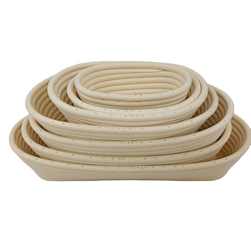 French Panera Bread Sourdough Garlic Bread Baking Rattan Eco-Friendly Natural Color Customized Size Proofing Basket Carton CE
