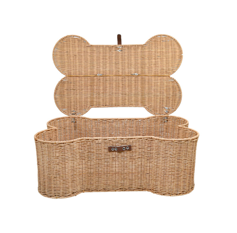 Custom Natural Handmade Multi-Purpose Eco-Friendly New-fashioned PP Plastic Picnic Gift Storage Baskets Lid for Kitchen Living