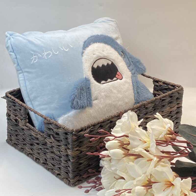 2 Handmade Water Hyacinth Seagrass Other Plastic Woven Rattan Wicker Picnic Storage Laundry Baskets for Kitchen Containers